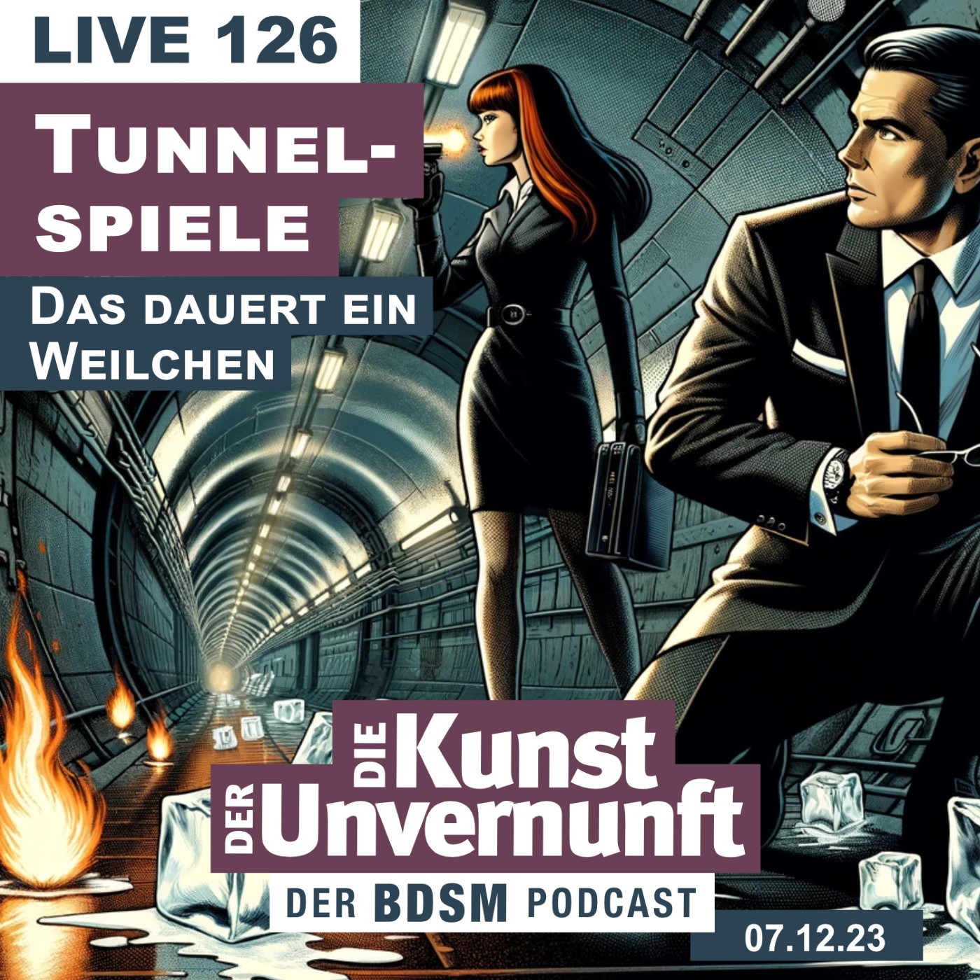 Cover Unvernunft Live 07.12.2023 - Tunnelspiele