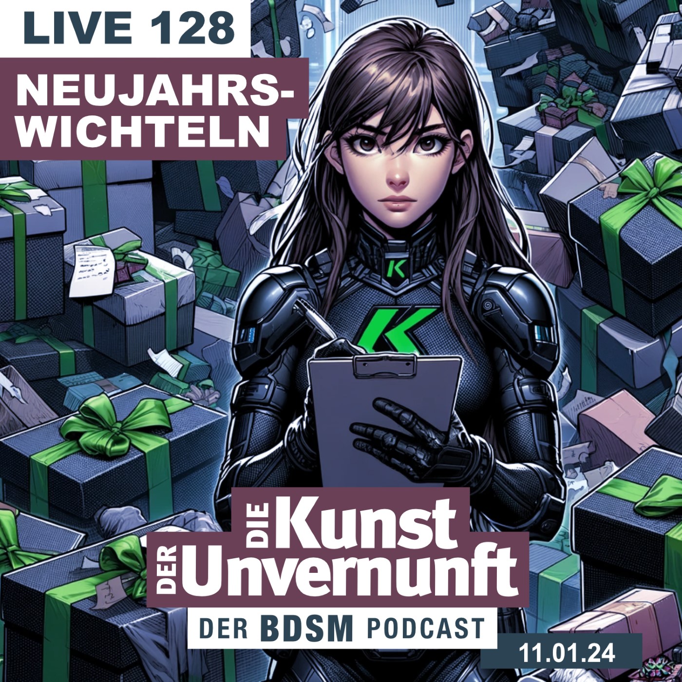 Cover Unvernunft Live 12.01.2024 - Neujahrswichteln