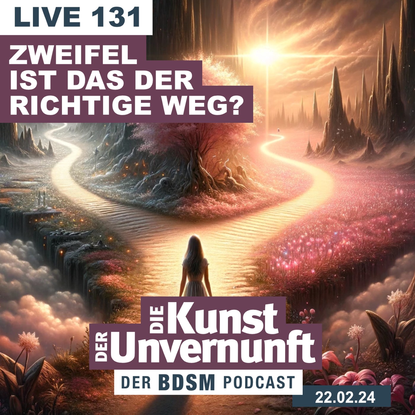 Cover Unvernunft Live 22.02.2024 - Zweifel - Will ich das noch?