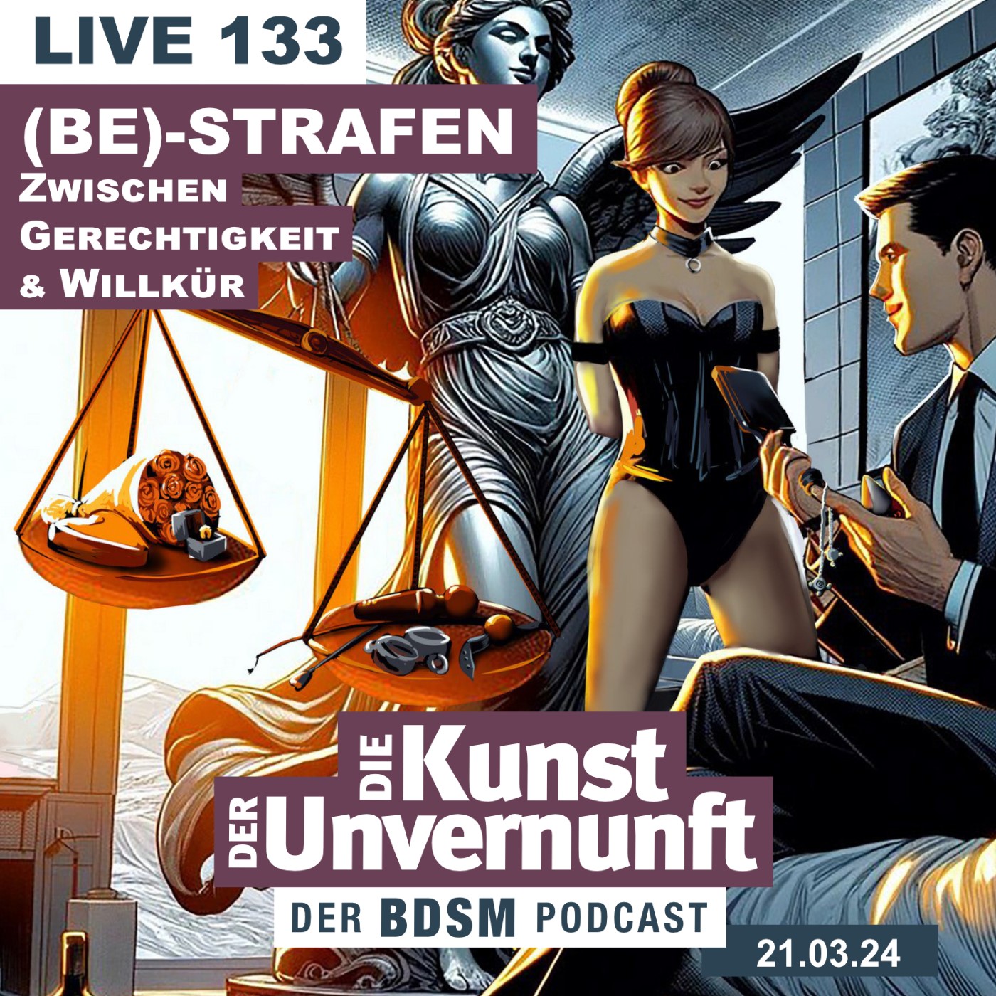 Cover Unvernunft Live 21.03.2024 - (Be)-Strafen