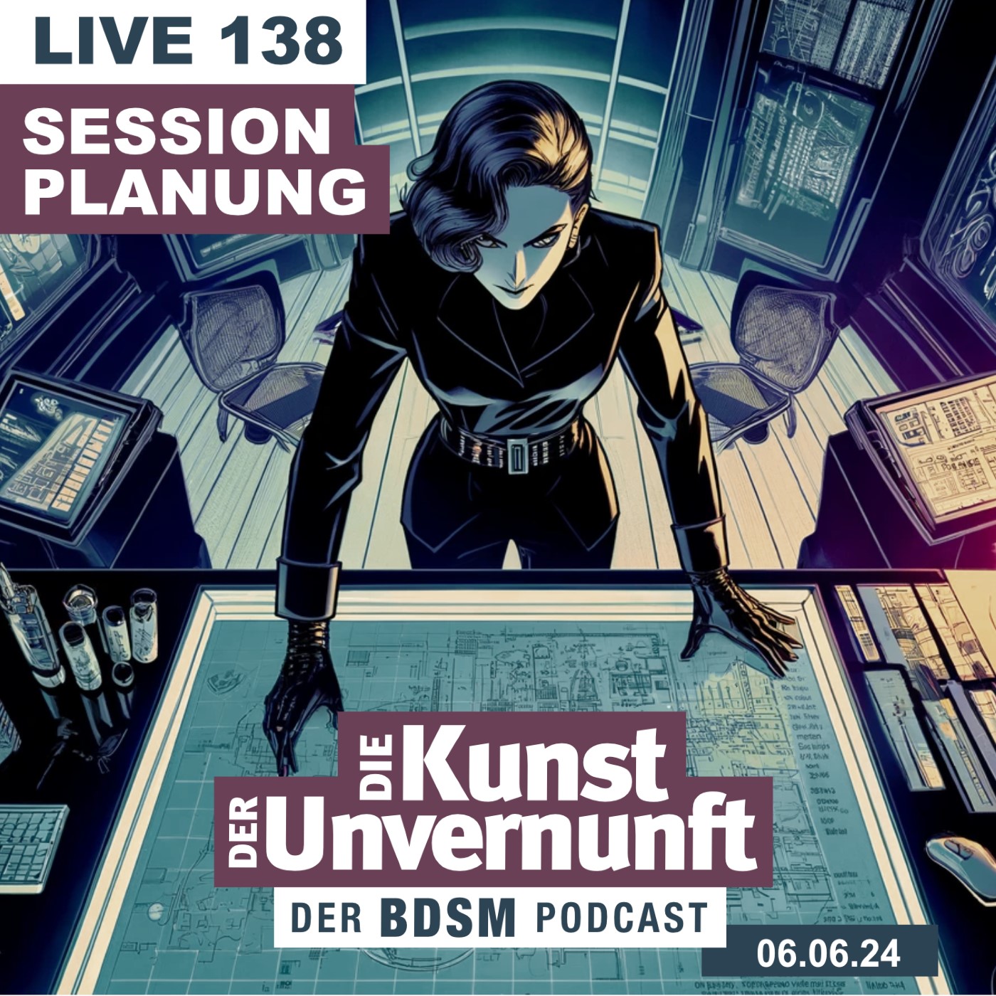 Cover Unvernunft Live 06.06.2024 - Sessionplanung & Vorbereitung