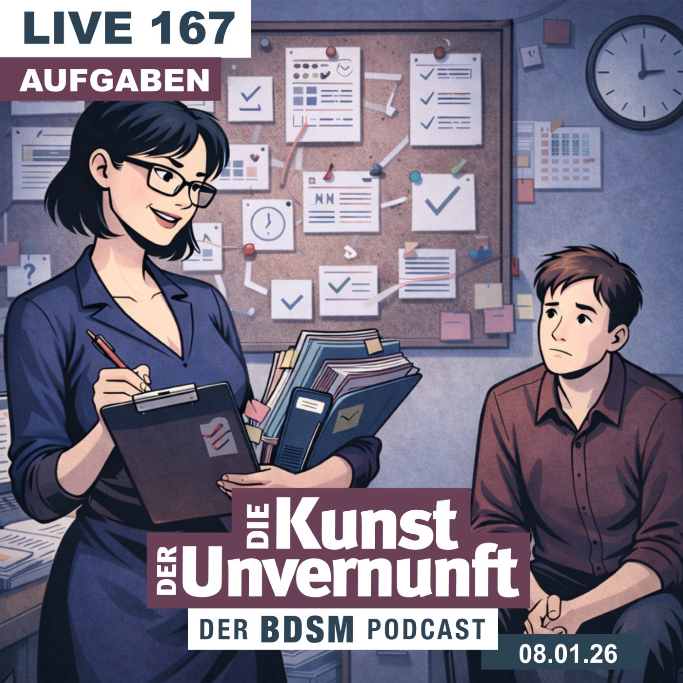 Cover Unvernunft Live 167 - Aufgaben