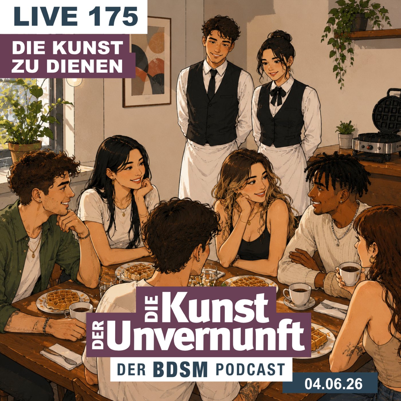 Cover Unvernunft Live 175 - Die Kunst des Dienens