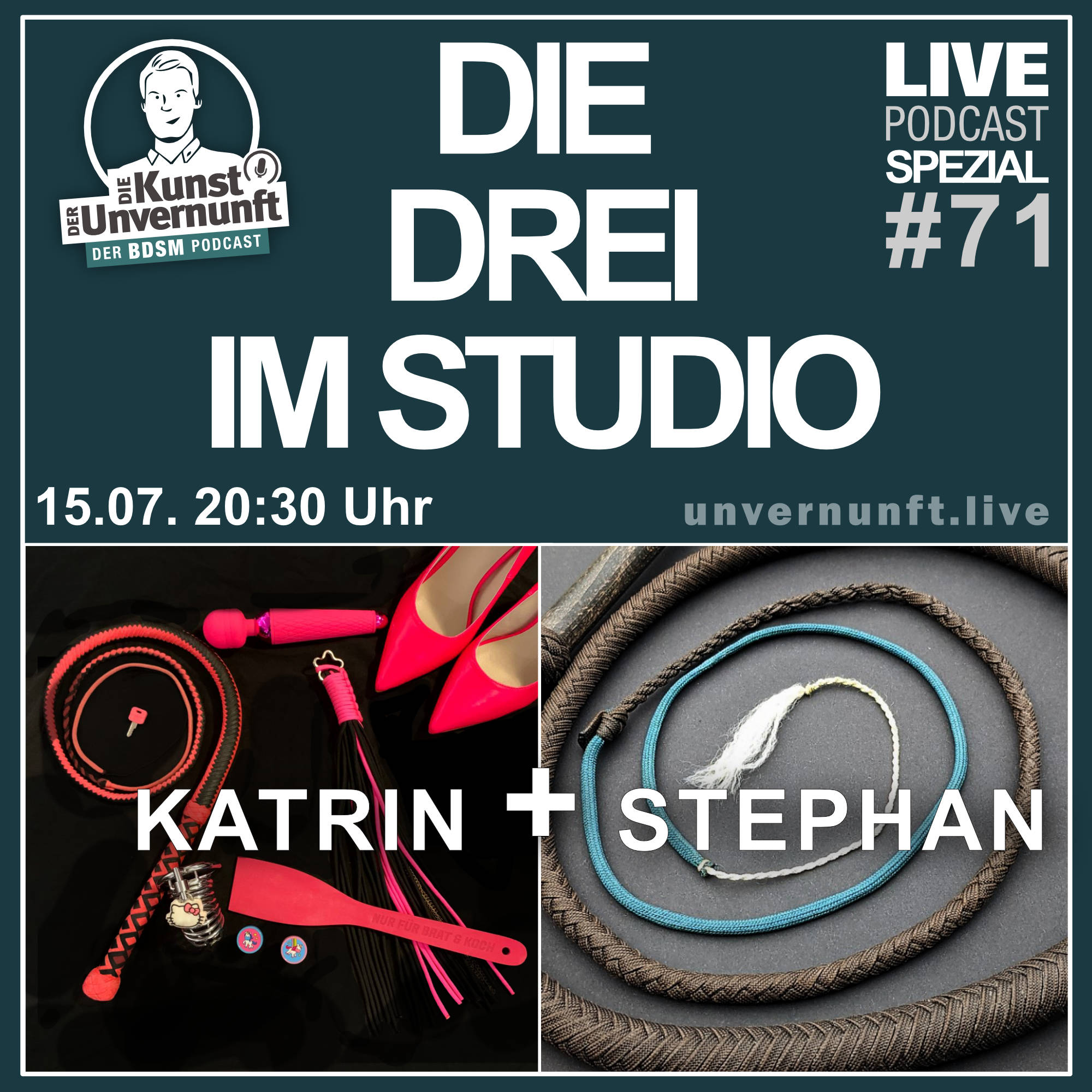 Cover Unvernunft Live 15.07.2021 - Katrin und Stephan