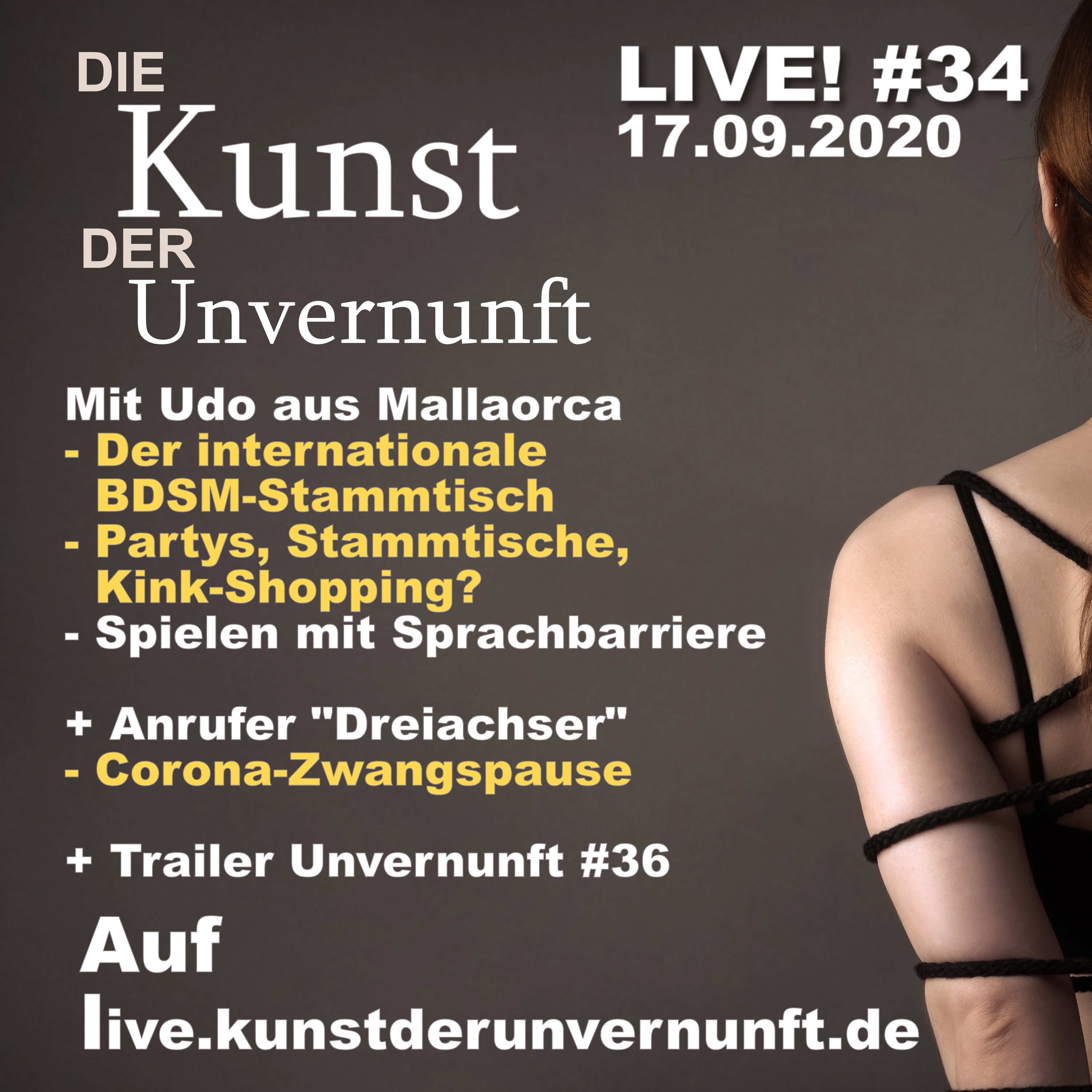 Cover Unvernunft Live 17.09.20 - Lohnt Mallorca?