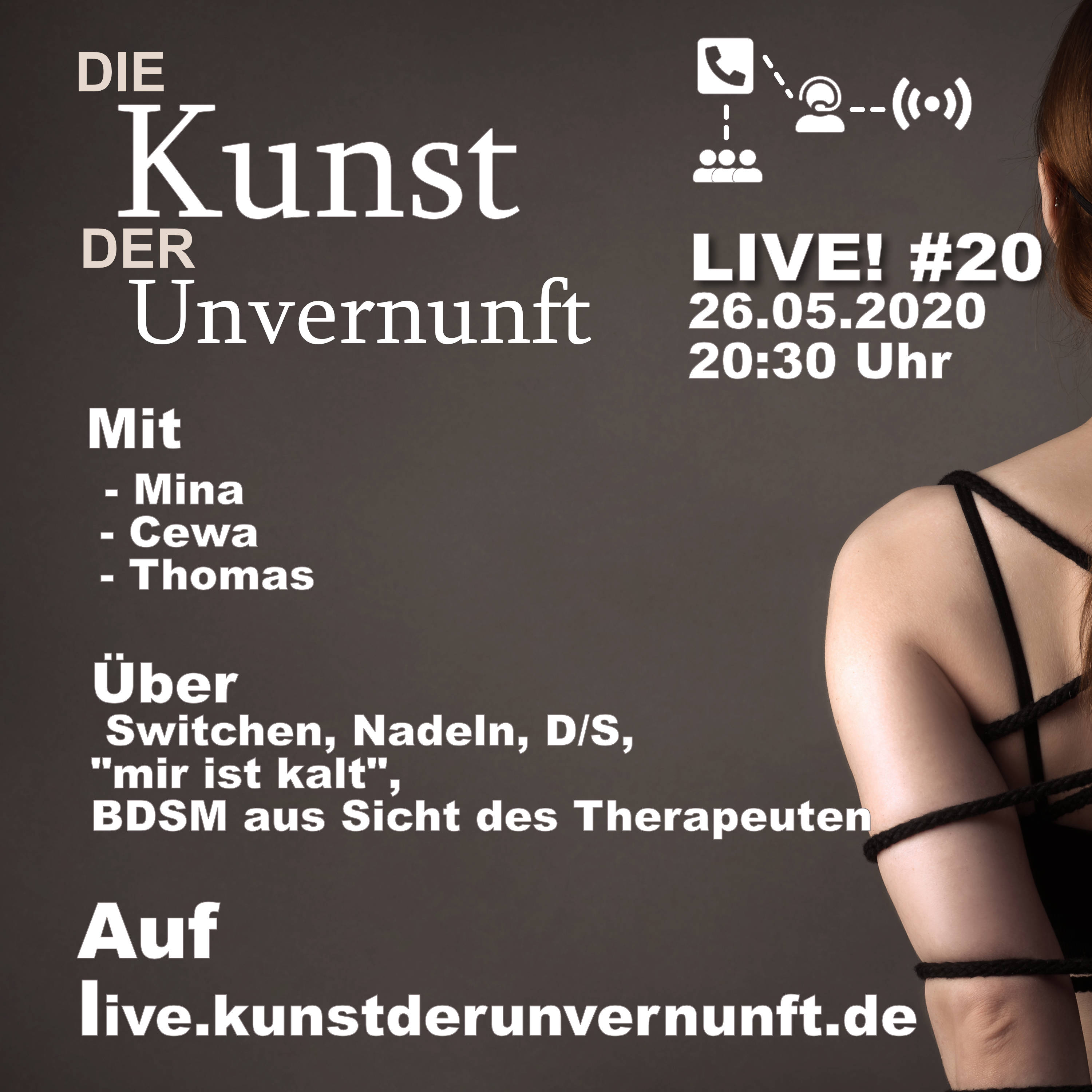 Cover Unvernunft LIVE v. 26.05. - Unerwartet komplex
