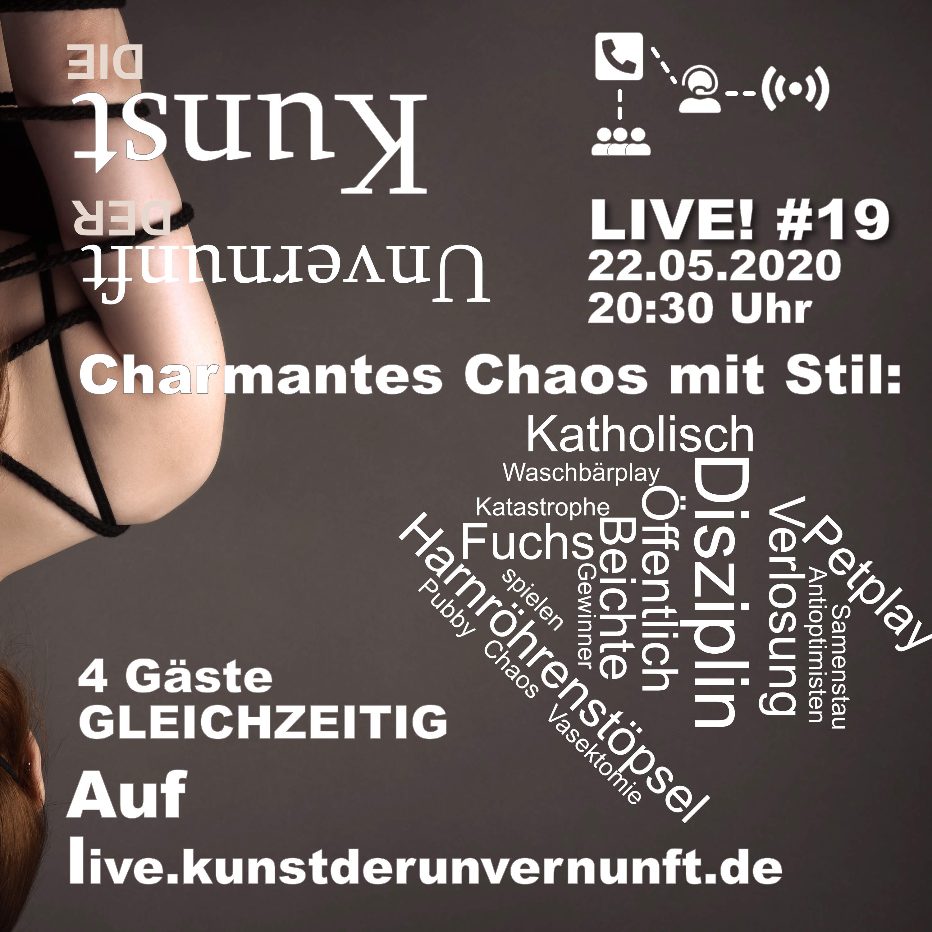 Cover Unvernunft LIVE v. 22.05. - Setz Dich doch dazu