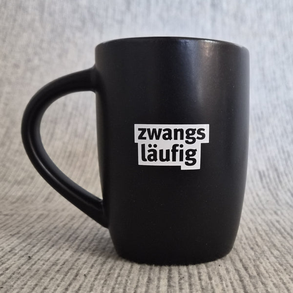 Kaffeebecher "zwangsläufig" (vanillafreundlich)